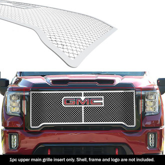 APG® - 3-Pc Chrome 2.5 mm Wire Mesh Main Grille