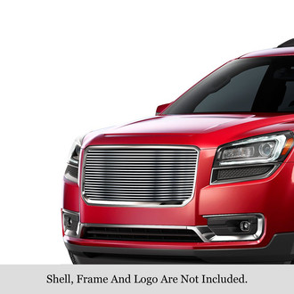 APG® - 1-Pc Chrome Polished 8x6 mm Horizontal Billet Main Grille