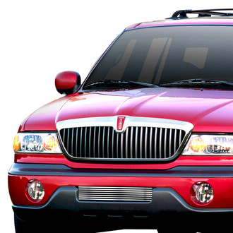 APG® - 1-Pc Chrome Polished 8x6 mm Horizontal Billet Bumper Grille