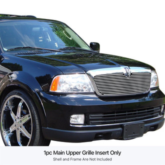 APG® - 1-Pc Chrome Polished Horizontal Billet Main Grille