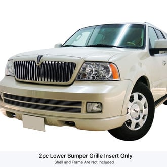 APG® - 2-Pc Black Horizontal Billet Bumper Grille