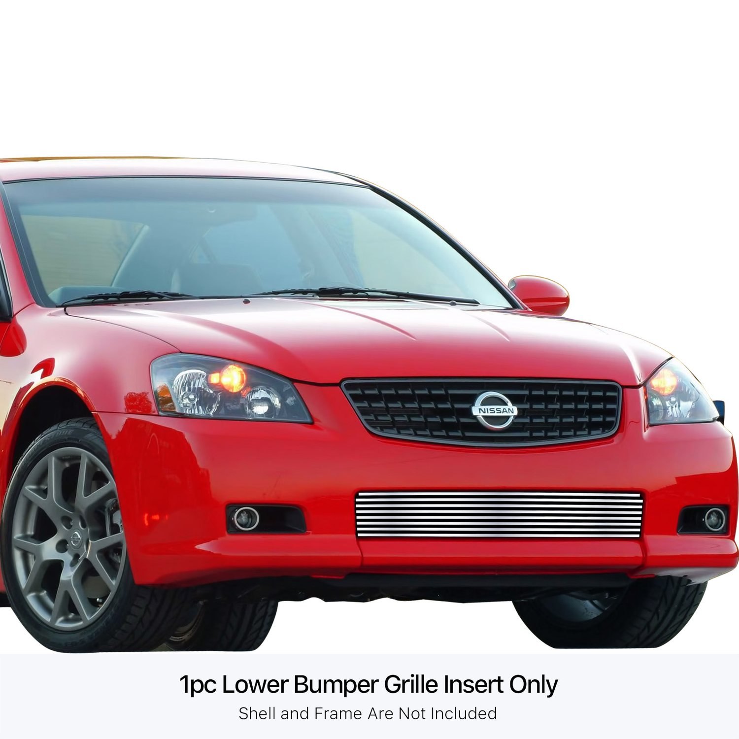 グリル 2005-2006日産アルティマビレットプレミアムグリルコンボ挿入用にカスタマイズ Customized For 2005-2006 Nissan Altima Billet Premium Grill : CarPartsDepot Grille Grill Compatible With Nissan