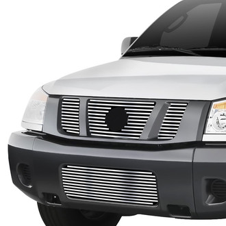 APG® - 3-Pc Chrome Polished 8x6 mm Horizontal Billet Grille