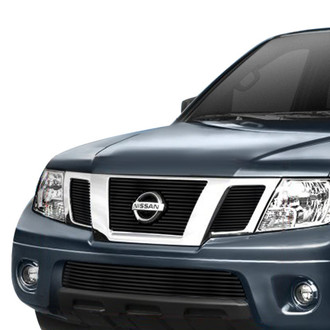 APG® - 4-Pc Black Horizontal Billet Main and Bumper Grille Kit