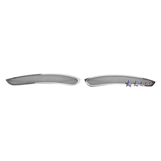 APG® - 2-Pc Chrome Polished 1.8 mm Wire Mesh Bumper Grille
