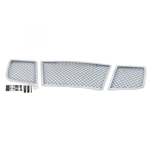 APG® - 3-Pc Chrome Polished 2.5 mm Wire Mesh Main Grille