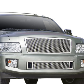 APG® - 1-Pc Chrome Polished 1.8 mm Wire Mesh Main Grille