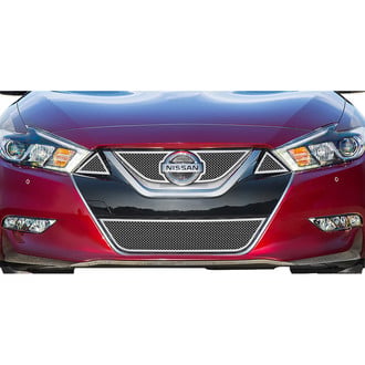 APG® - 5-Pc Chrome Polished 1.8 mm Wire Mesh Main and Bumper Grille Kit