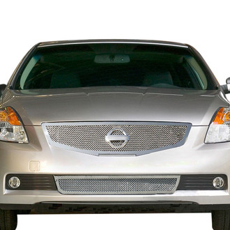 APG® - 1-Pc Chrome Polished 1.8 mm Wire Mesh Bumper Grille