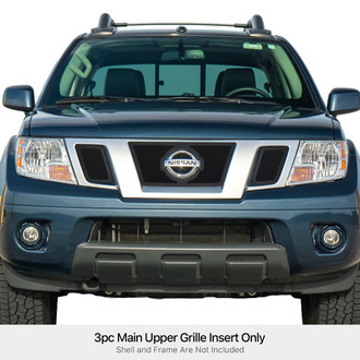 APG® - 3-Pc Black 1.8 mm Wire Mesh Main Grille