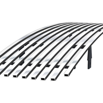 APG® - Chrome Polished 8x6 mm Horizontal Billet Main and Bumper Grille Set