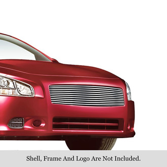 APG® - 1-Pc Chrome Polished 8x6 mm Horizontal Billet Main Grille