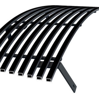 APG® - Black 8x6 mm Horizontal Billet Main and Bumper Grille Set
