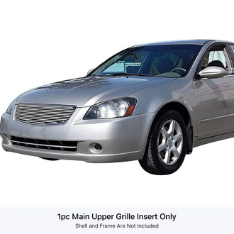 APG® - 1-Pc Silver Hairline Horizontal Billet Main Grille