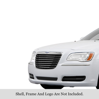 APG® - 1-Pc Black 8x6 mm Horizontal Billet Bumper Grille