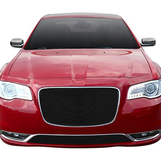 Front Lower Bumper Grille For Chrysler 300 (2015-2019) – Black Textured, Direct Fit