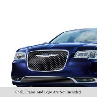 APG® - 1-Pc Black 8x6 mm Horizontal Billet Bumper Grille