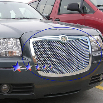 APG® - 1-Pc Chrome Polished 2.5 mm Wire Mesh Main Grille