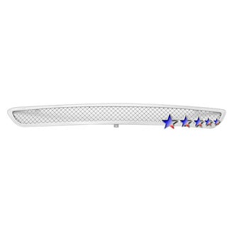 APG® - 1-Pc Inter-Crimp Diamond Style Chrome Polished 1.8 mm Wire Mesh Bumper Grille