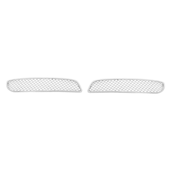 APG® - 2-Pc Chrome Polished 2.5 mm Wire Mesh Fog Light Cover Grilles