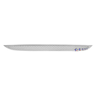 APG® - 1-Pc Chrome Polished 1.8 mm Wire Mesh Bumper Grille