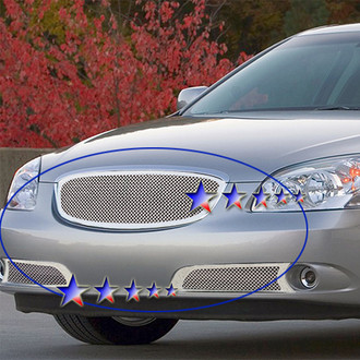 APG® - 1-Pc Chrome Polished 1.8 mm Wire Mesh Main Grille