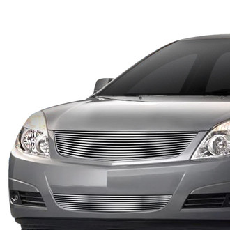 APG® - 2-Pc Silver Hairline Horizontal Billet Main and Bumper Grille Kit