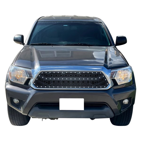 APG® - 1-Pc Black Powder Coated Laser Cut Sheet Main Grille