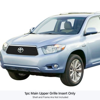 2010 Toyota Highlander Custom Grilles - Billet, Mesh, LED, Chrome, Black