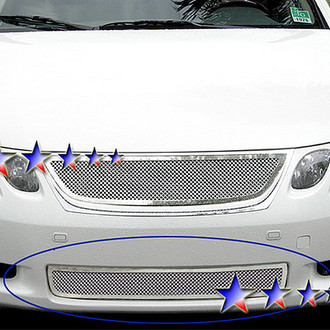 APG® - 1-Pc Chrome Polished 1.8 mm Wire Mesh Bumper Grille