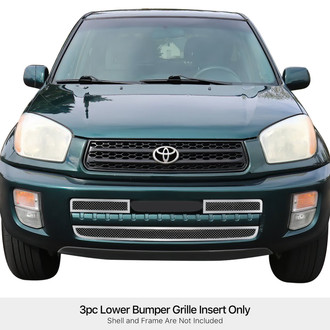 APG® - 4-Pc Chrome 1.8 mm Wire Mesh Bumper Grille