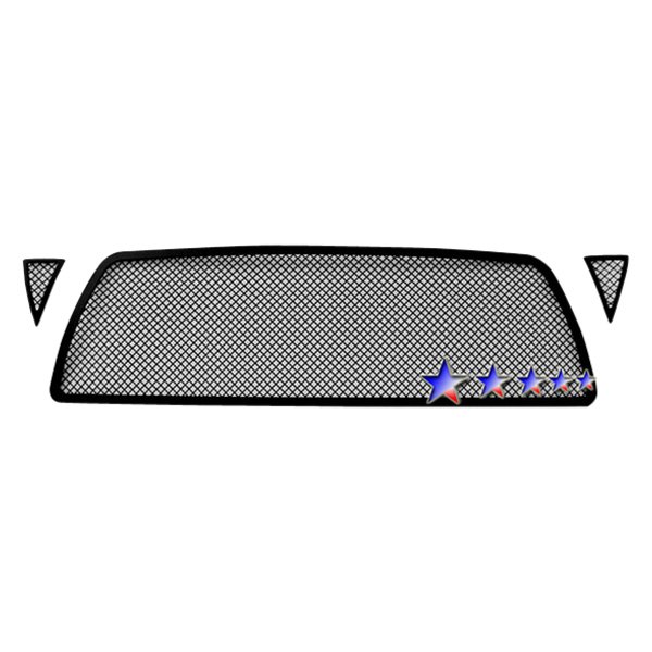 APG® - 3-Pc Black Powder Coated 1.8 mm Wire Mesh Main Grille