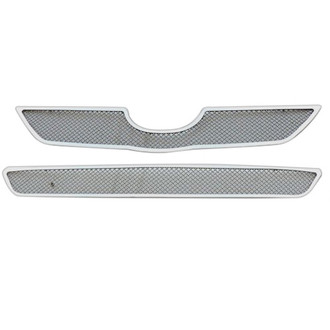 APG® - 4-Pc Chrome Polished 1.8 mm Wire Mesh Main and Bumper Grille Kit