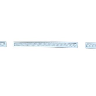 APG® - 3-Pc Chrome Polished 1.8 mm Wire Mesh Bumper Grille