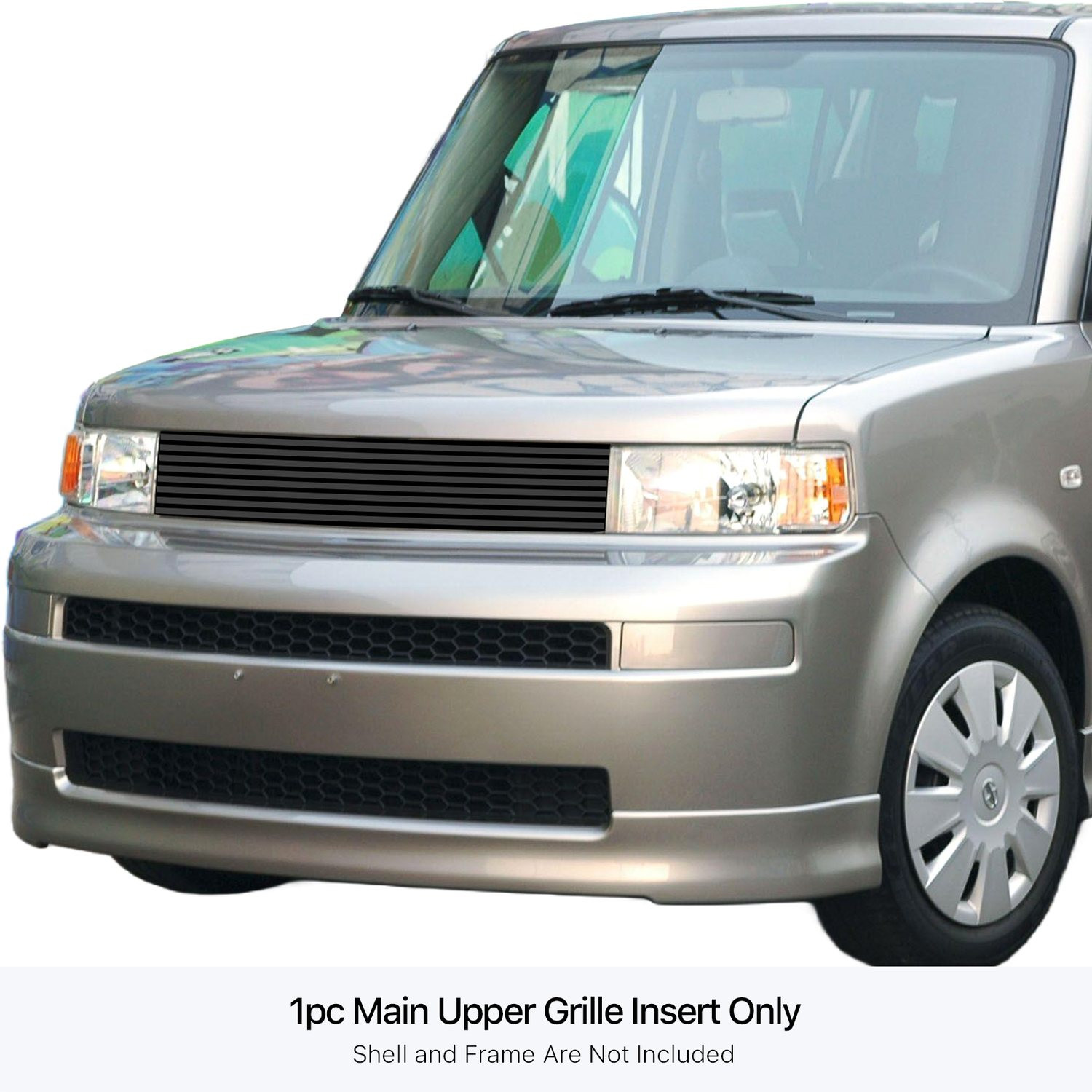 吉田拓人■プレート155kgセット 50mm APG® GR20HED21J - 1-Pc Black 8x6 mm Horizontal Billet Main Grille