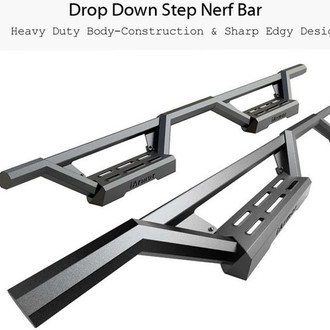 APG® - M3 Series Drop Down Octagon Nerf Bars