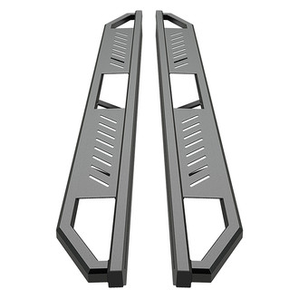 APG® - 2" Square Tube Cab Length Black Side Armors