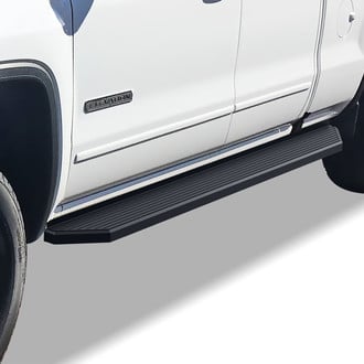APG® - 6" H Series Wheel-to-Wheel Black Running Boards