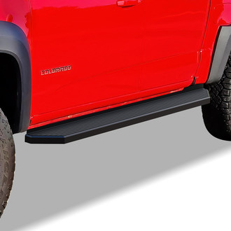 APG® - 6" H Series Wheel-to-Wheel Black Running Boards