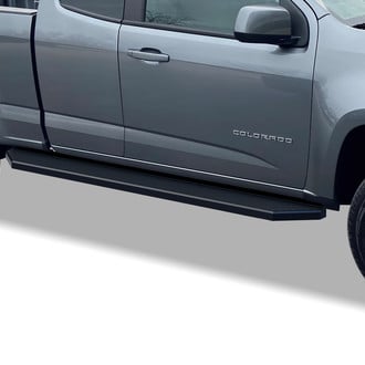 APG® - 6" H Series Wheel-to-Wheel Black Running Boards
