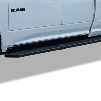 APG® - 6" H Series Wheel-to-Wheel Black Running Boards