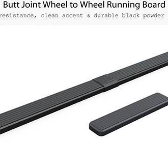 APG® - 5" iStep Black Running Boards