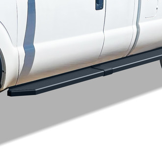 APG® - 6" H Series Wheel-to-Wheel Black Running Boards