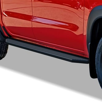 APG® - 6" H Series Wheel-to-Wheel Black Running Boards