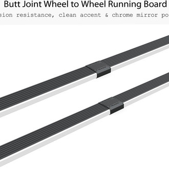 APG® - 6" iStep Cab Length Silver Running Boards