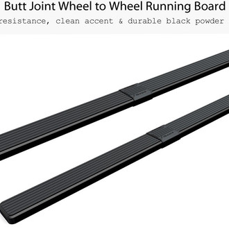 APG® - 6" iStep Cab Length Black Running Boards