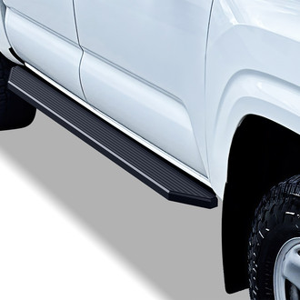 APG® - 6" H Series Wheel-to-Wheel Black Running Boards