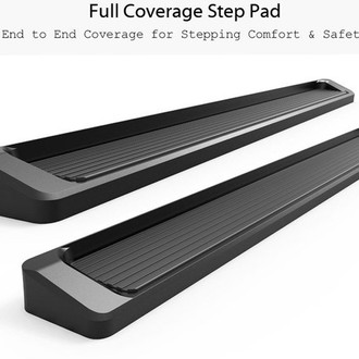 APG® - 6" iBoard Cab Length Black Running Boards