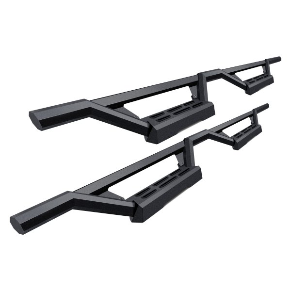 APG® - M3 Series Drop Down Black Octagon Nerf Bars