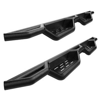 APG® - Drop Down Style Cab Length Black Nerf Bars